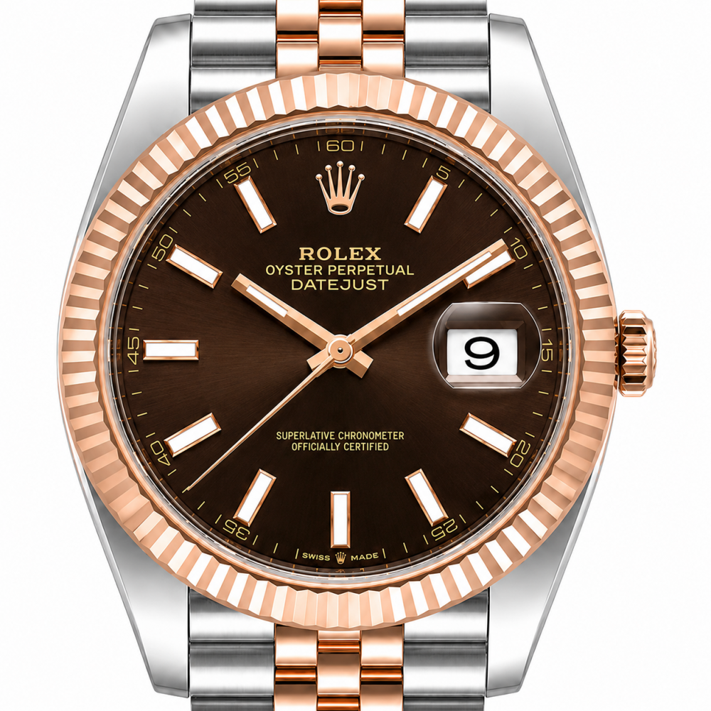 Rolex Datejust 41MM 126331 Everose Two Tone Watch